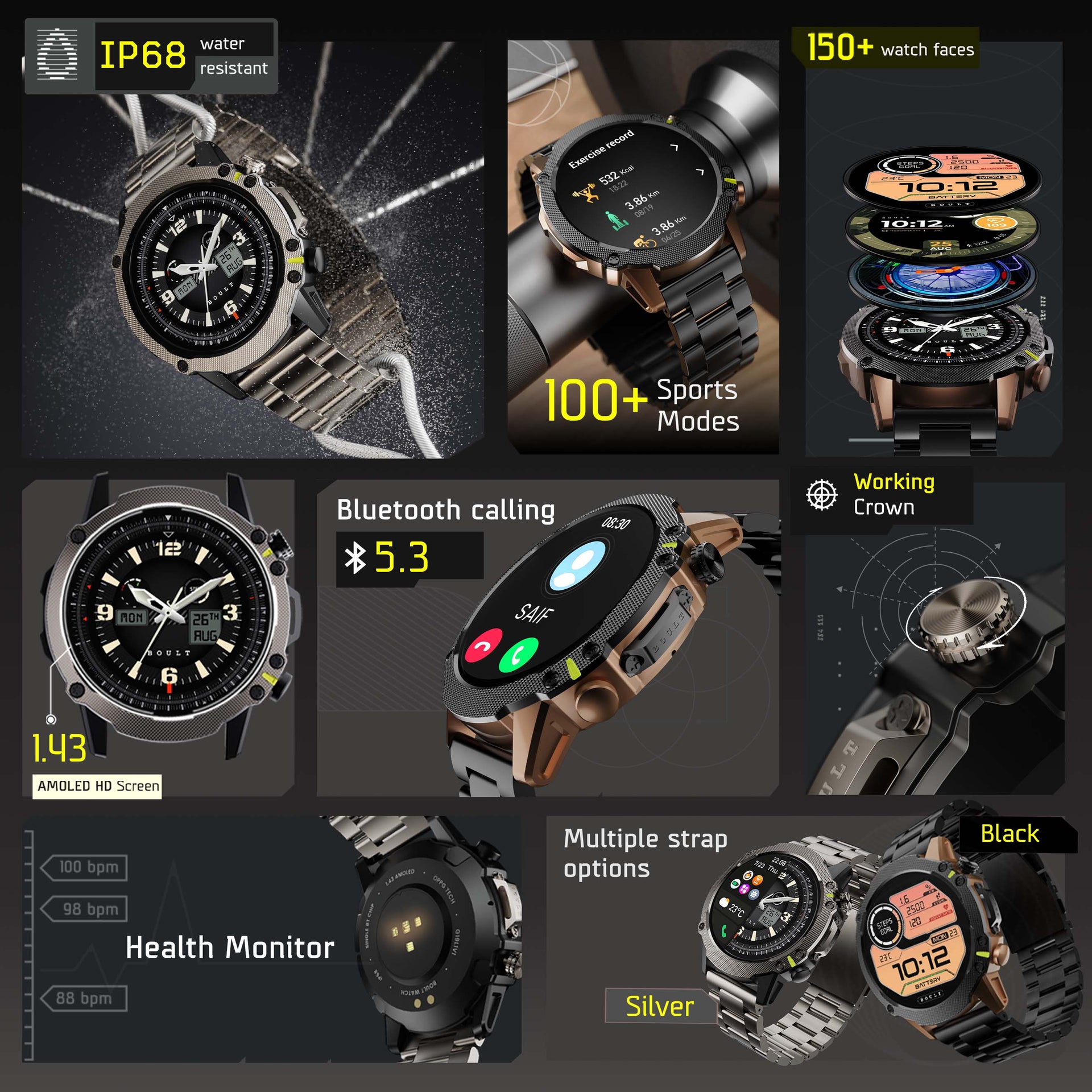 Caterpillar on sale smart watch